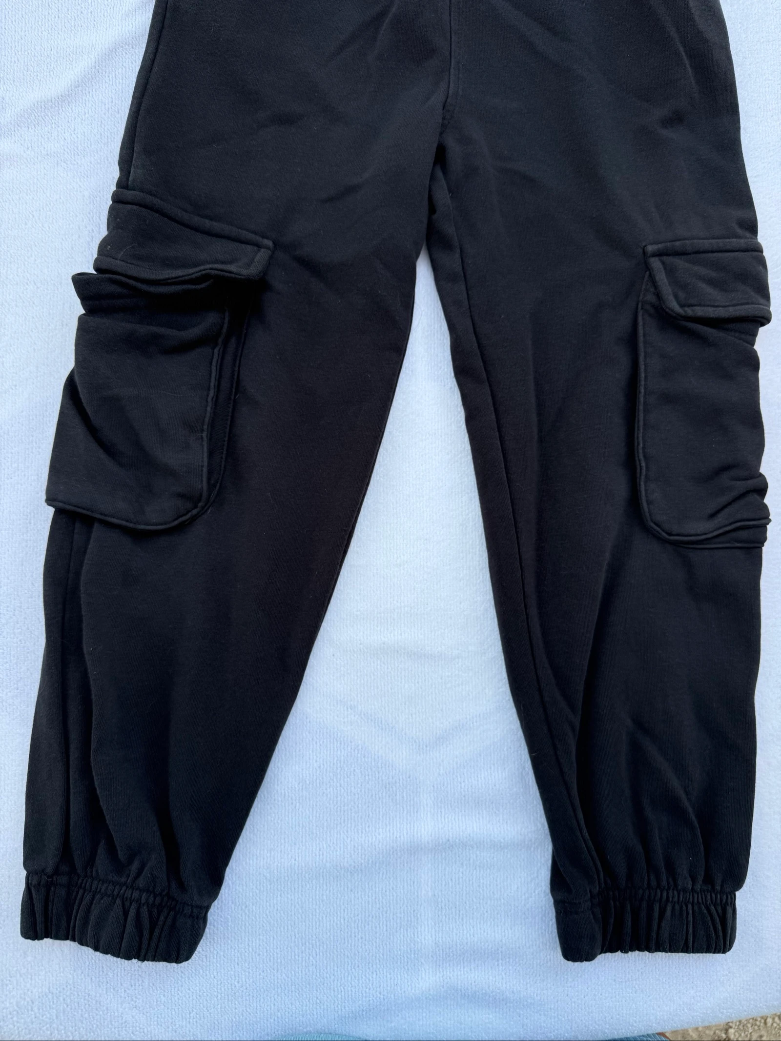 Zwarte cargo joggingbroek – photo 3
